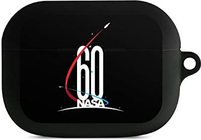 DeinDesign Hülle mit Karabiner kompatibel mit Apple AirPods Pro 1. Generation Case schwarz Schutzhülle mit Schlüsselanhänger NASA Astronaut Weltall