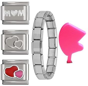 Starter Kit 11 fit all classic 9mm Italian bracelet - UK stock