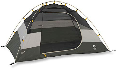Sierra Designs Tabernash 2/4/6 Personen Zelt für Camping - Einfacher Aufbau - Enthält einen wasserdichten, abnehmbaren Regenschutz, bereit für alle Bedingungen - Inklusive Burrito-Tasche für schnelle