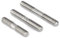 BOZONLI Acero inoxidable 304 Doble Extremo Roscado de Perno Prisionero Tornillo Perno RoscadoM8×60mm,5 pcs