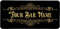 Tapis de bar personnalisé sans bordure - Ornement traditionnel #9 doré - Pour pub, bar, bière - Tapis de déversement en caoutchouc - Idée cadeau