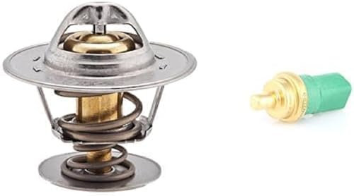 Hella 8Mt 354 775-311 Termostato, Refrigerante Temp. Abertura: 87°C + 6Pt 009 107-141 Sensor, Temperatura Del Refrigerante 12V Enchufado Con Junta Con Circlip