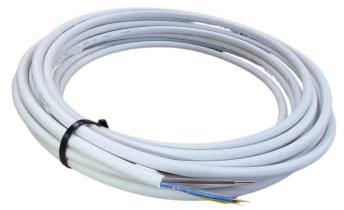 Ali's DIY NYM-J Electrical Moisure Resistant Sheathed LSF (Low Smoke & Fumes) Cable 4mm² 3 Core - 1 Metre Custom Cut Length