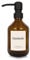 Seifen-Spender braunes Glas 300ml für Handseife mit schwarzer Edelstahlpumpe reuse & reduce Retro