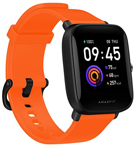 20mm Correa para Amazfit Bip U Pro/U/S/Lite/3 Pro y GTS/GTS 2/GTS 2mini (naranja)