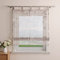 Delien Raffrollo Leinenoptik Transparente Rollos Landhaus Küche Gardine Modern Raffgardine mit Blumendruck »Löwenzahn« Schlaufenrollo für Klein Fenster mit Schlaufen BxH 60x140cm,Sand