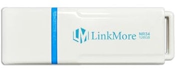 LinkMore NR34 128GB USB 3.1 Gen2x1 Flash Drive, Read Speed up to 120MB/s, Write Speed up to 60MB/s, Thumb Drive
