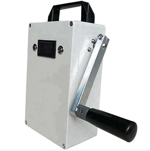 GEJLELDS Generatore a manovella Portatile Generatore a manovella Piccolo da 150 W Generatore di Corrente Manuale di Backup Portatile di Potenza Portatile,110V