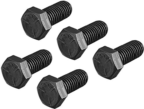 XYWHPGV 5/8 Zoll -11x1 Zoll Kohlenstoffstahl Sechskantschrauben Bolzen Verschluss Schwarz 5 Stück(f98f3 545d6 a8d36 1d6a0 b4d67 59c4a
