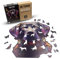 WOOD YOU DO Holzpuzzle Tiermotiv Holzpuzzle Für Erwachsene Wooden Puzzle Holzpuzzles Geschenkidee 418 Teile, 37x37cm (Friendly Labrador, A2, XXL)