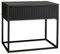 MARLE Nachttisch in Graphit - Moderner Nachtschrank mit Schublade und schwarzem Metallgestell - 60 x 52 x 38,5 cm (B/H/T)