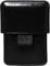 Calvin Klein Herren Kartenetui Glow Hardcase aus Leder, Schwarz (Ck Black Leather), Einheitsgröße