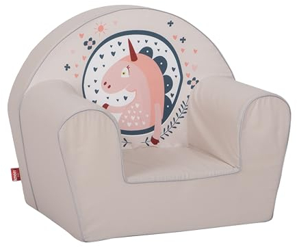 Knorrtoys 74013 - Kindersessel - Einhorn beige