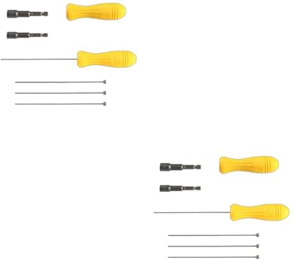 NoClogger 3D-Drucker-Werkzeug-Set, 3D-Druckzubehör, 3D-Druckwerkzeug, Entfernungswerkzeug für MK3S Ender3 3D-Drucker, Noclogger 3D-Drucker, Werkzeug zum Entfernen von 3D-Druckern, 2 Stück