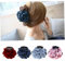 Pince à Cheveux Femmes Tissu Fleur Griffe 4 PièCes Griffe de Cheveux Pinces à Pinces Pour Accessoires Chapeaux