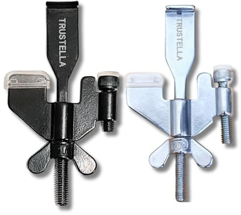 All in one Original Trustella Heavy-Duty Portable Door Lock - Stainless Steel Security Tool for Enhanced Safety - Ideal for Home, Travel, Hotels, Apartments