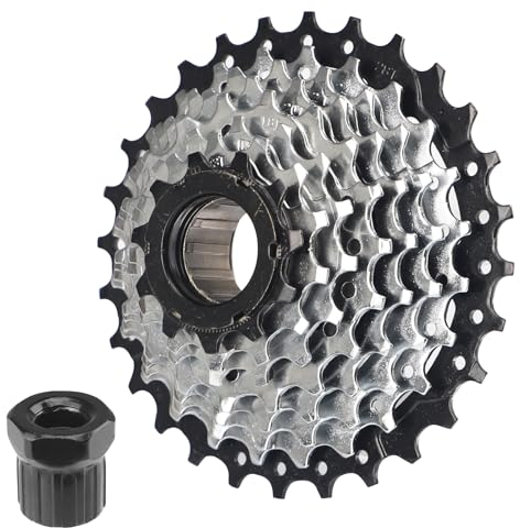 MEGHNA E-Bike-Freilauf 7/8 Gänge 11-28 Teeth/11-32 Teeth Screw On Multiple Freewheel (8S-11-28T)