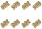 8Pcs Antique Brass Door Hinges,2inch Heavy Duty Folding Hinges,for Gate,Window,Drawer