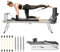 Pilates Reformer Maschine,CEIEVER Pilates Reformer für Zuhause Faltbare Pilates Ausrüstung für Home Workouts Tragbare Reformer Pilates Maschine für Home Gym