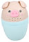 ANDRESLAD Gobelet De Rinçage Mignon Forme De Cochon Pour Garçon Fille Cup De Bain Pourvage De Cheveux Pratique Et Sécurisé Pour Garçon Fille