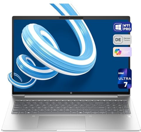 HP Notebook ProBook 460 G11, Intel Core Ultra 7-155H, 64 GB DDR5 RAM, 1 TB PCle SSD, display WUXGA, Intel Core Arc Graphics, tastiera QWERTZ, Windows 11 Pro, Office, Argento naturale
