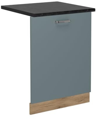 Vicco Coperchio per lavastoviglie R-Line, Grigio-blu, 60 cm, PL Antracite
