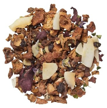 TEA SHOP - Infusión Violet Macaron 100g - 50 Tazas - Infusión a Granel - Accesorios y complementos para el té - Propiedades naturales:
