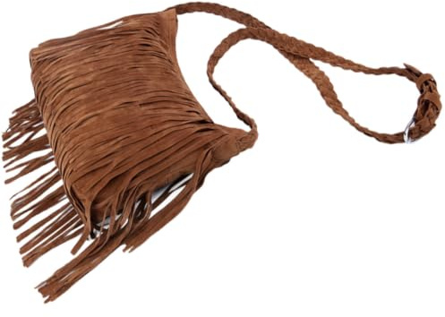 LIFKOME Borsa Frange Donna Tracolla in Pu Elegante Borsetta Frangia Per Uso Quotidiano Viaggi E Shopping 2023