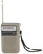 Cocoarm Radio SW Portable, Radio AM FM Onde Courte avec Antenne Rotative à 360 Degrés Chargement Rapide Type C Batterie 1000mAh pour Usage Intérieur Extérieur et Urgence