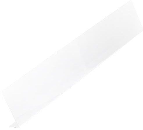CATIEBYE Weißes PVC Unterbett Blockierbrett mit Abgerundeten Ecken und Ergonomischem Design Schützt Hände und Blockiert Spielzeug unter Sofa oder Bett im Haushalt