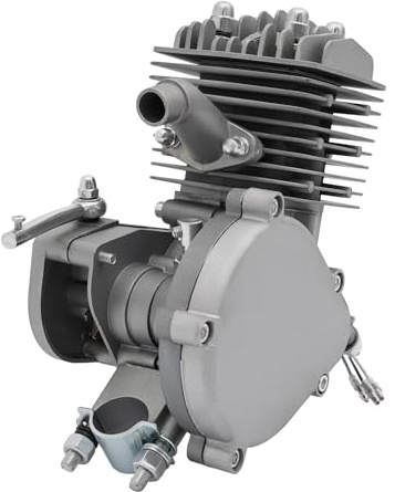 80cc Fahrrad Benzinmotor Kit, 2-Takt Motor Umbausatz 26-28 Zoll V-Rahmen | für MTB, Rennrad & Gravel