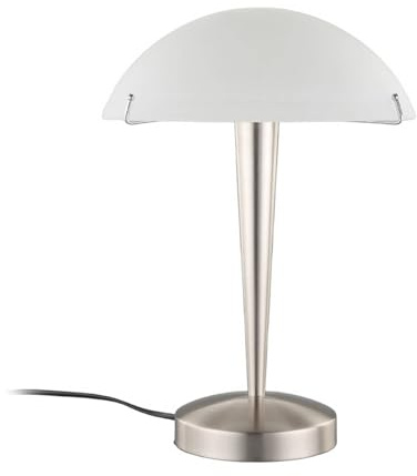 Lindby Tischlampe Viola (Modern) in Weiß aus Metall (1 flammig, E14) - Tischleuchte Schreibtischlampe Nachttischlampe Schlafzimmerleuchte