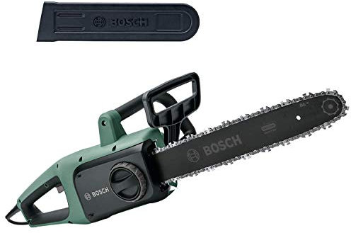 Bosch Home and Garden Universal Chain 35 (1800 W, peso 4,2 kg, velocità della catena 12 m/s, in cartone), Nero