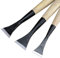 Carving Chisel Woodworking Flat Blade Hardwood with Different Size Hand Forged Wood Handle Engraving Tools,Flat Chisel,5mm