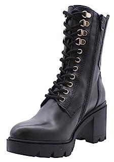 Nero Giardini I205861D Anfibi Donna in Pelle - Nero 38 EU