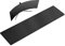 Cacoy 160x40 cm Tapis de bureau en Cuir PU, Multifonction Imperméable Sous-Mains Bureau pour Bureau et Maison, Grand Gaming Tapis de Souris XXL (Noir)