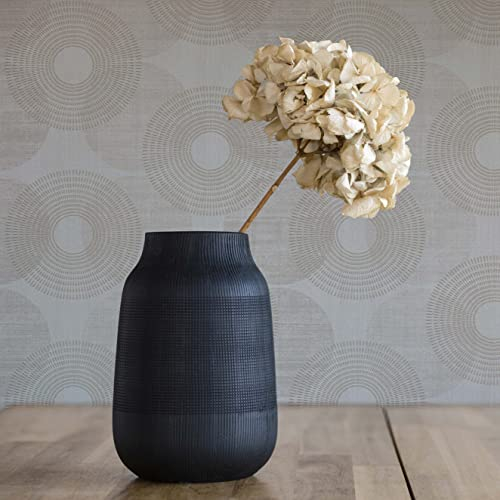 TADESSI Tapete Punkte Kreise Caterina M1-No.1306 Vliestapete Beige Grau Geometrisch für Wohnzimmer Schlafzimmer Küche