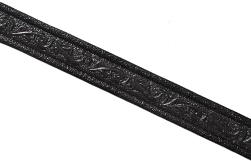 RANRAO Bande de moulage flexible autocollante, ligne de taille, plinthe, autocollant mural en 3D, bordure en mousse 3D