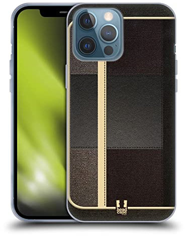 Head Case Designs Elegante Saquito Caso Funda de Gel Suave Compatible con Apple iPhone 13 Pro MAX