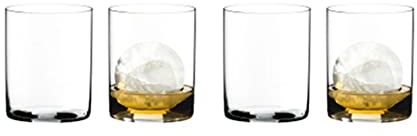 Riedel 4-Piece H20 Whiskey Glass Set, 15 Oz