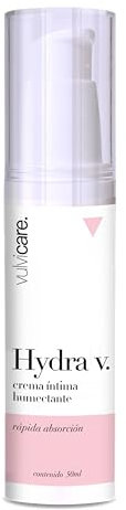 Vulvicare Hydra V Feuchtigkeitscreme für den Intimbereich mit Hyaluronsäure - Lindert Trockenheit und Unbehagen - Schnelle Wirkung Erhält die Intime Mikrobiota - Ohne Duftstoffe 50ml