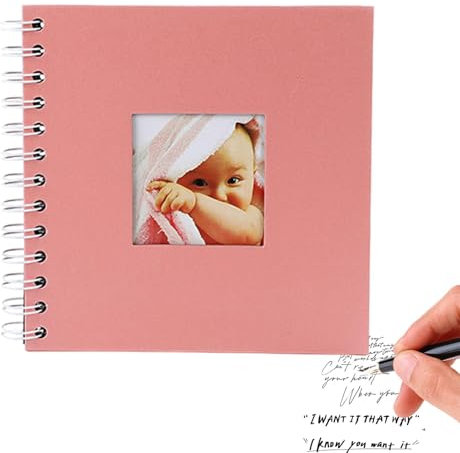 Hardcover Scrapbook Journal, Hardcover Scrapbook Album Hardcover Fotoalbum 40 Seiten Gedenkalbum Fotoalbum Scrapbook Cover Album Fotoalbum Album Scrapbooking Po