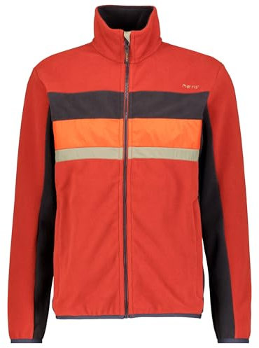 meru Herren Fleecejacke HEREFORD rot (500), 48