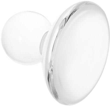 PRETYZOOM Pestle Para Pintura De Aceite De Cristal Transparente Herramienta De Laboratorio y Cocina Con Diseño De Cabeza Redonda Resistente Altas Temperaturas Manual y Portátil Para Moler Pi