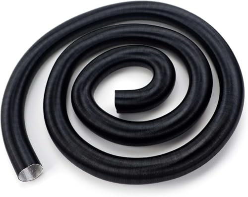 Tuyau d'échappement pour voiture - Longueur : 300 cm - Chauffage à air diesel (75 mm)