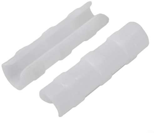 Folienclips für Gewächshaus, 20 Stück, 192025 mm, rostfrei, stabiles Material (weiß, 19 mm)