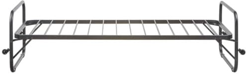 WOOOD Lucy Einzelrollbet Metall Schwarz 90X200cm