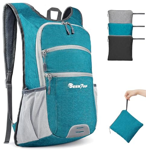 Seektop 20L Wanderrucksack Ultra Light Wasserdichter Reiserucksack Faltbare kleine Outdoor-Tasche Männer und Frauen Tagestasche