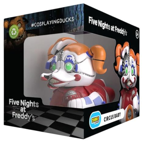 TUBBZ Boxed Edition: Five Nights at Freddy's - Circus Baby Cosplaying Rubber Duck Vinyl Figure