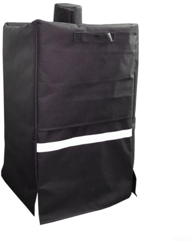 Roasting Stove Cover, 600D Oxford Vertical Smokers Hood with Reflective Strips, Heavy Duty Oven Hood Covers